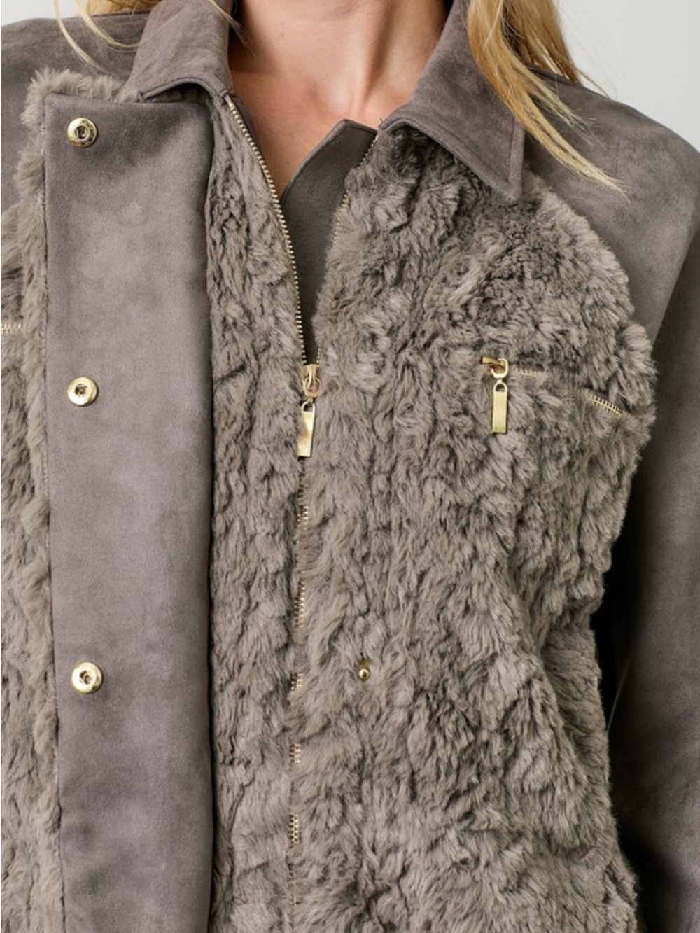 Faux Fur Jacket - Picture 7 of 7